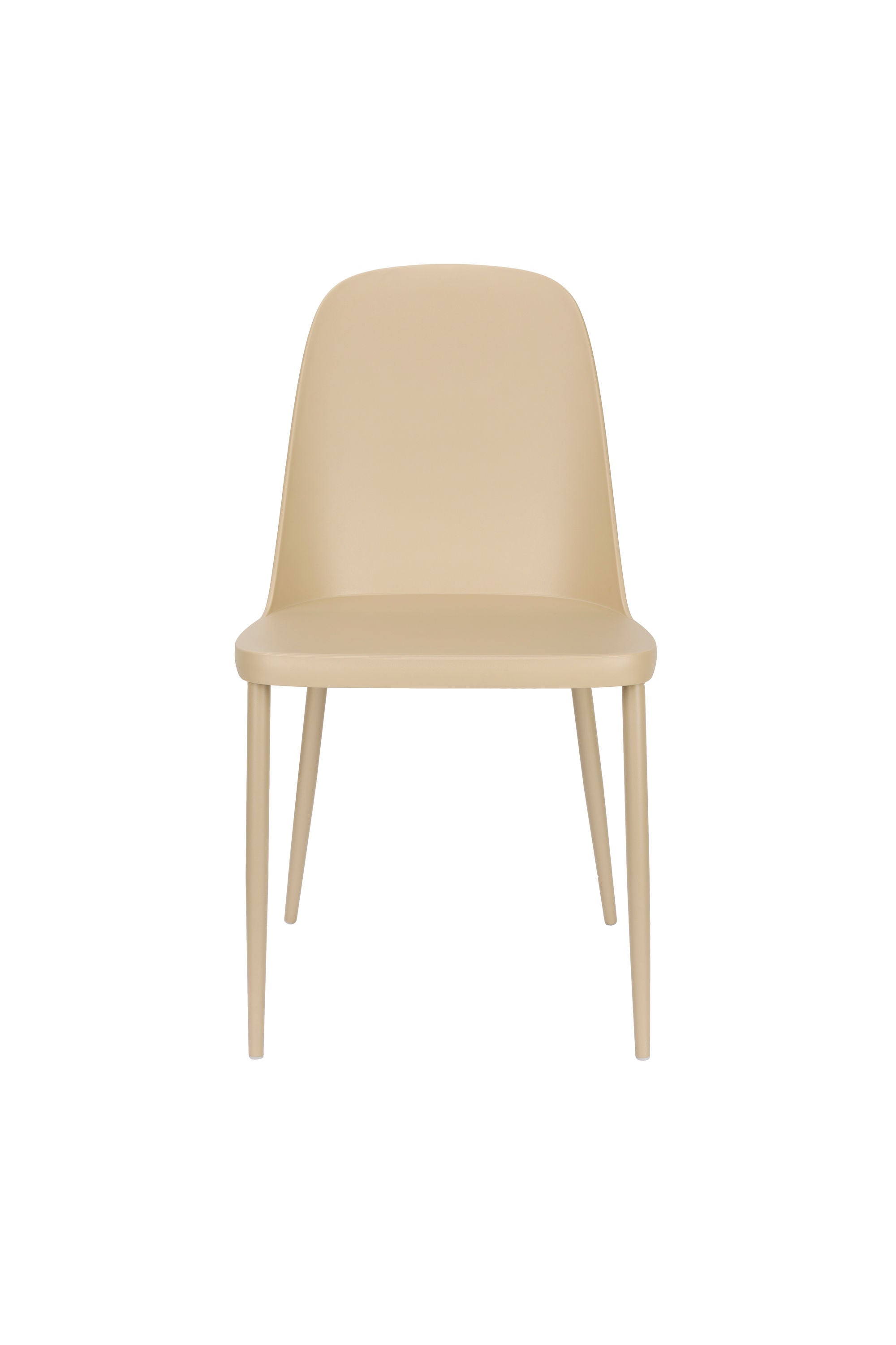 Set of 2 Pip All Beige Dining Chairs